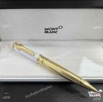 AAA Replica Mont Blanc Great Characters Muhammad Ali Ballpoint White Gold Pen